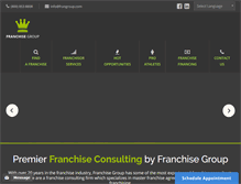 Tablet Screenshot of masterfranchising.com